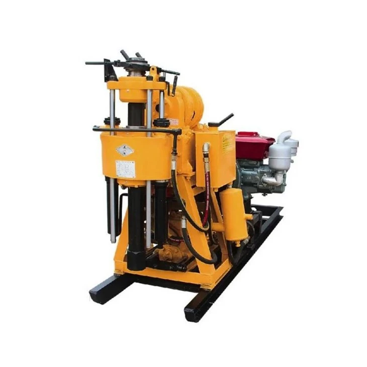 Crawler rock core drilling