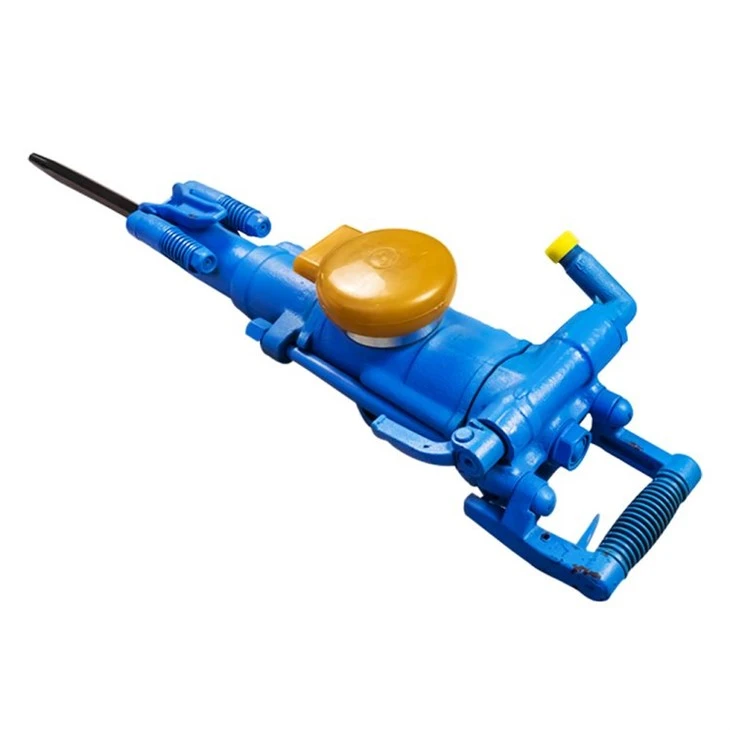 Handheld rock drilling equipment for mining