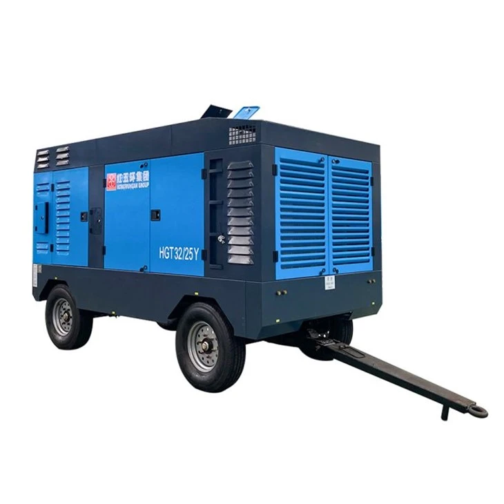 High Pressure Diesel Screw Air Compressor