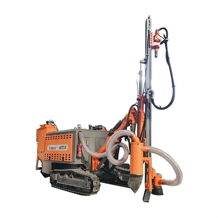 Innbyggður DTH Surface Portable Drill Rig 452T/452H