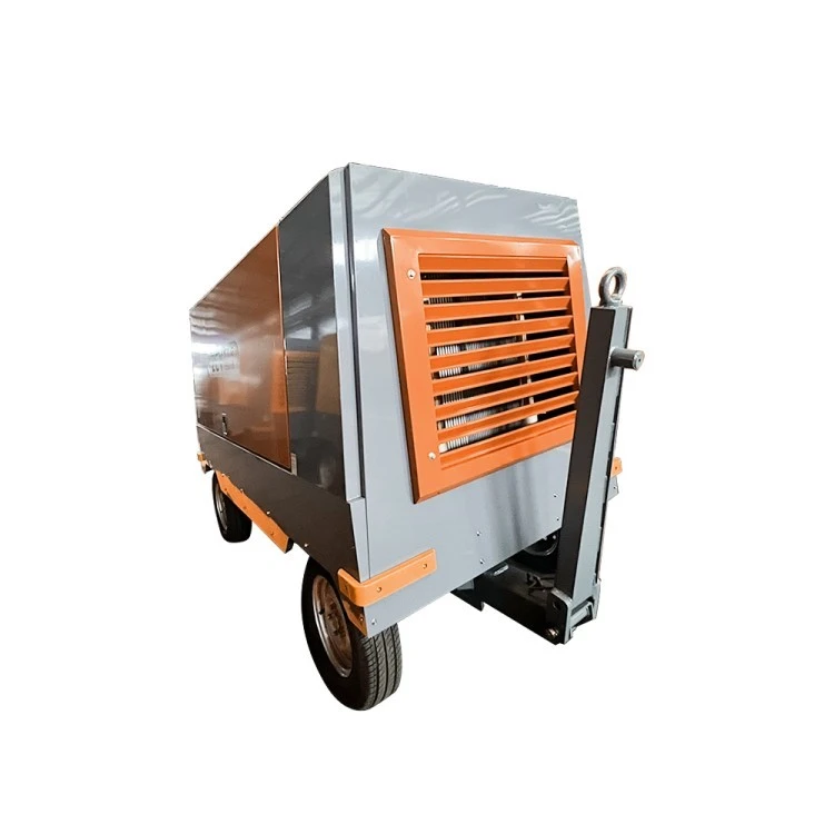 towable diesel air compressor